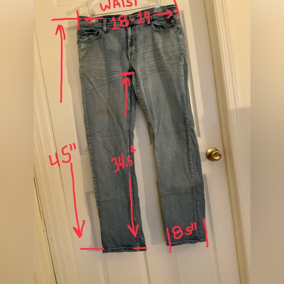 DOUBLE DOWN, DENIM STRETCH BLEND JEANS. TWINS - Picture 10 of 15